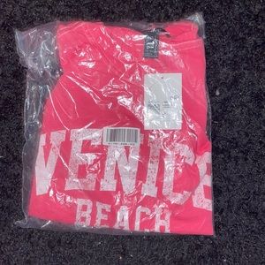 Hot pink Venice beach crop top from forever 21!